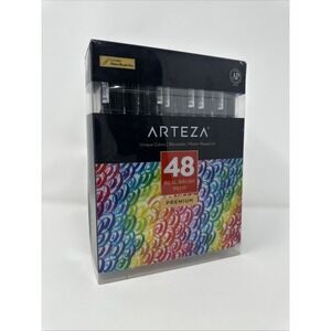 Arteza Real Brush Pens Set of 48 Markers